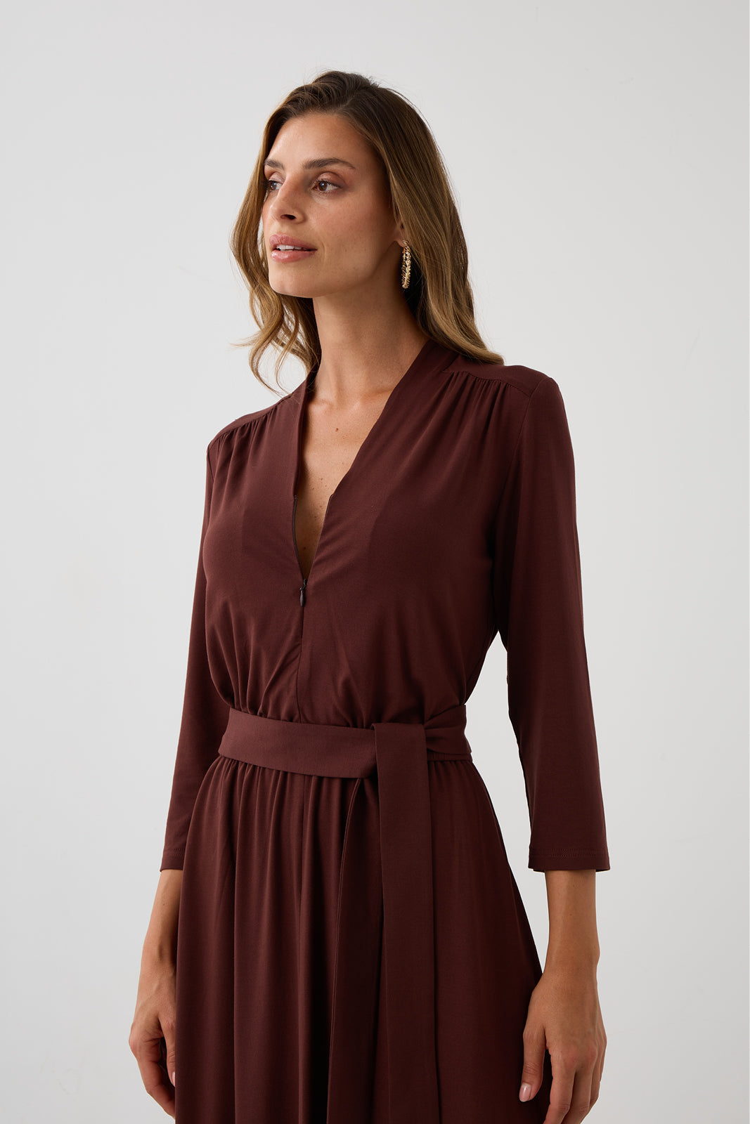 Sukienka LIBERTY DRESS espresso