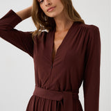 Sukienka LIBERTY DRESS espresso