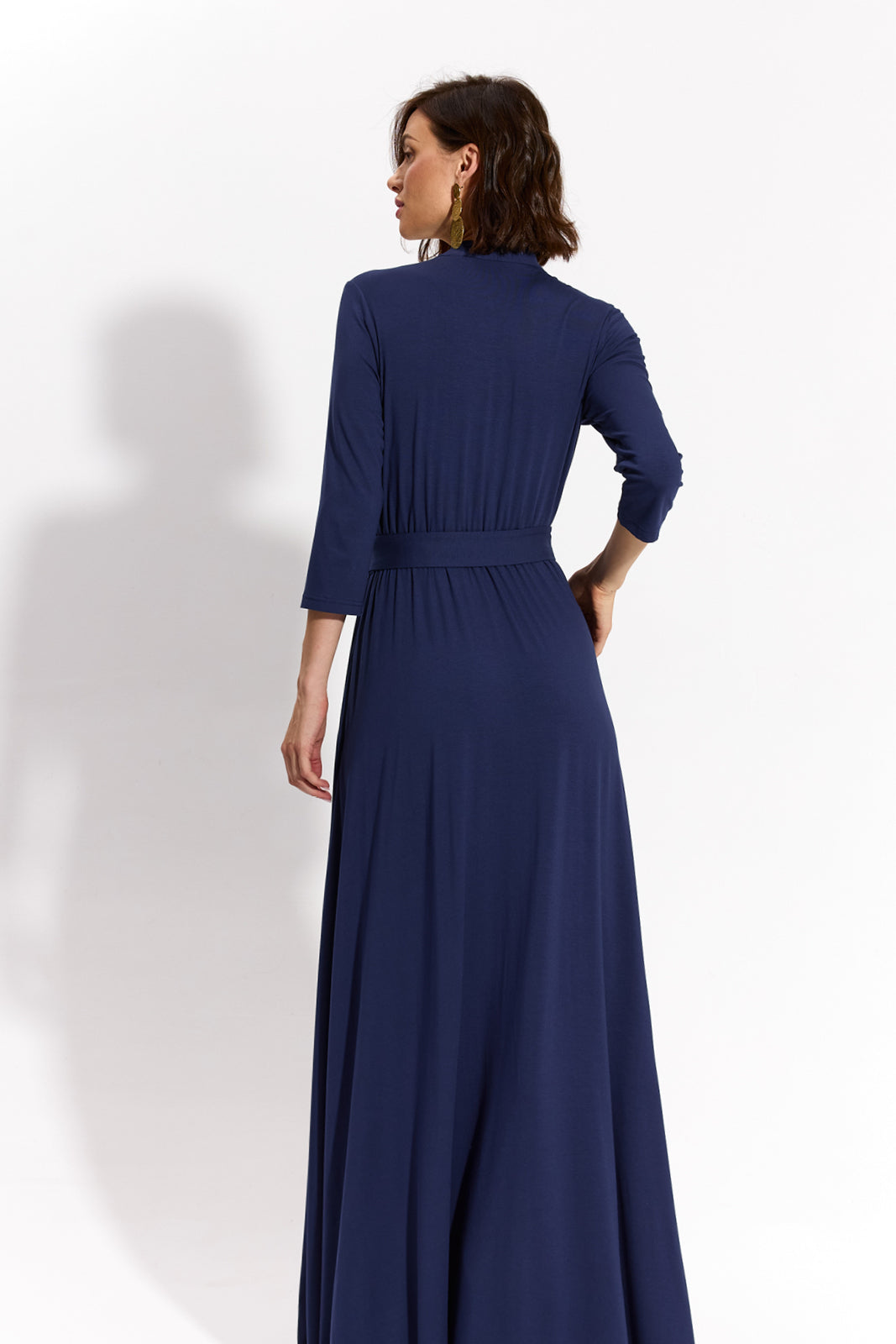 LIBERTY DRESS MAXI nocny granat