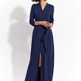 LIBERTY DRESS MAXI nocny granat