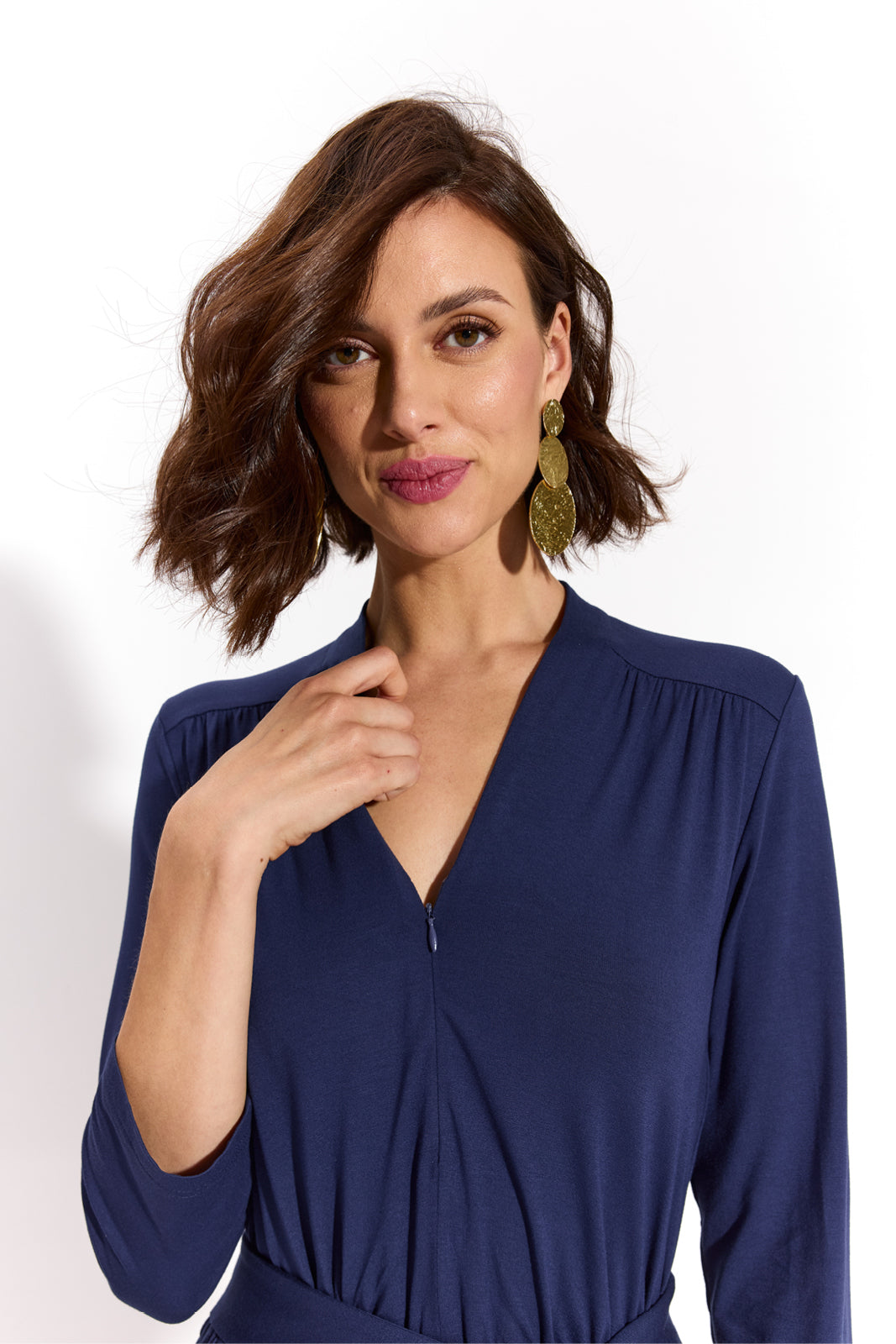 LIBERTY DRESS MAXI nocny granat