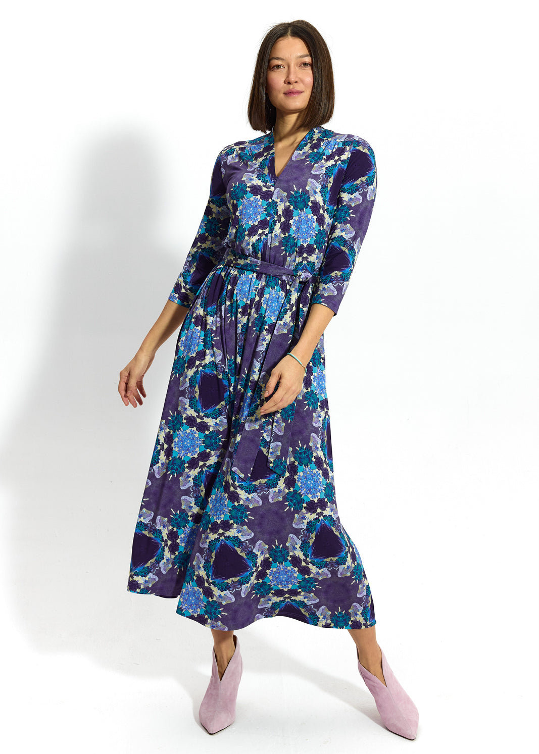 LIBERTY DRESS print kalejdoskop hokus pokus