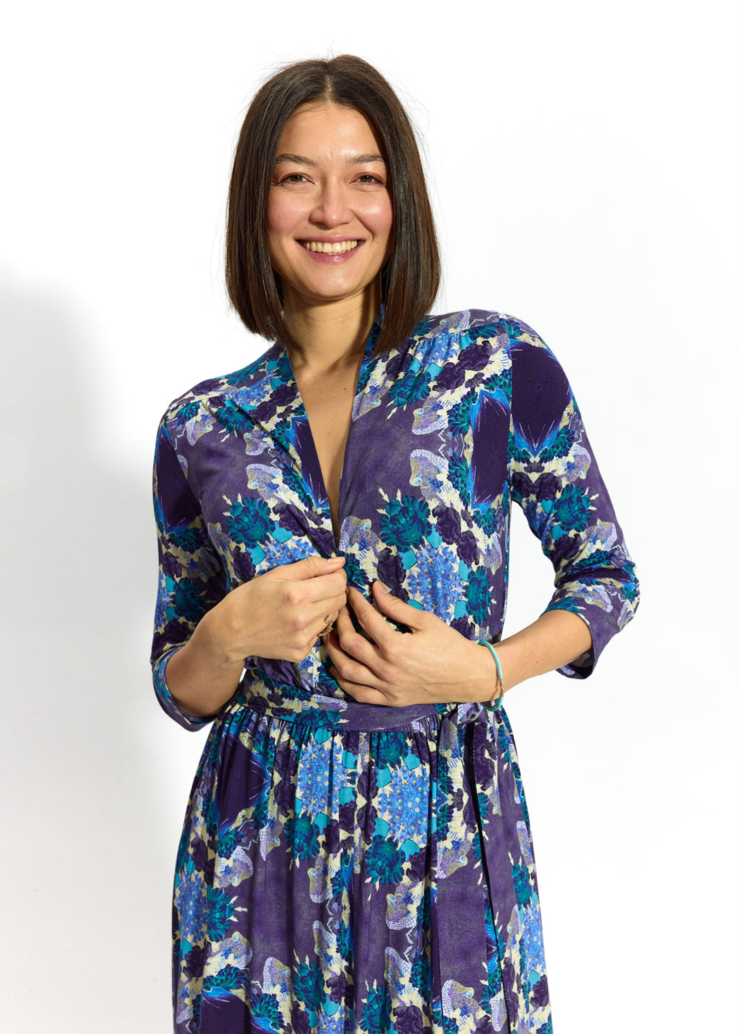 LIBERTY DRESS print kalejdoskop hokus pokus