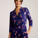 Dress LIBERTY DRESS risk'n'roses blue print