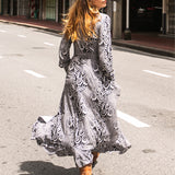 LIKE A LADY print koronkowa robota na czerni