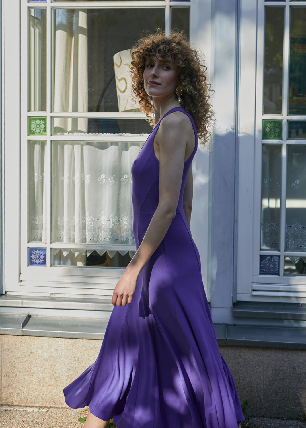 MILLION DOLLAR BABY chabrowy fiolet prążek