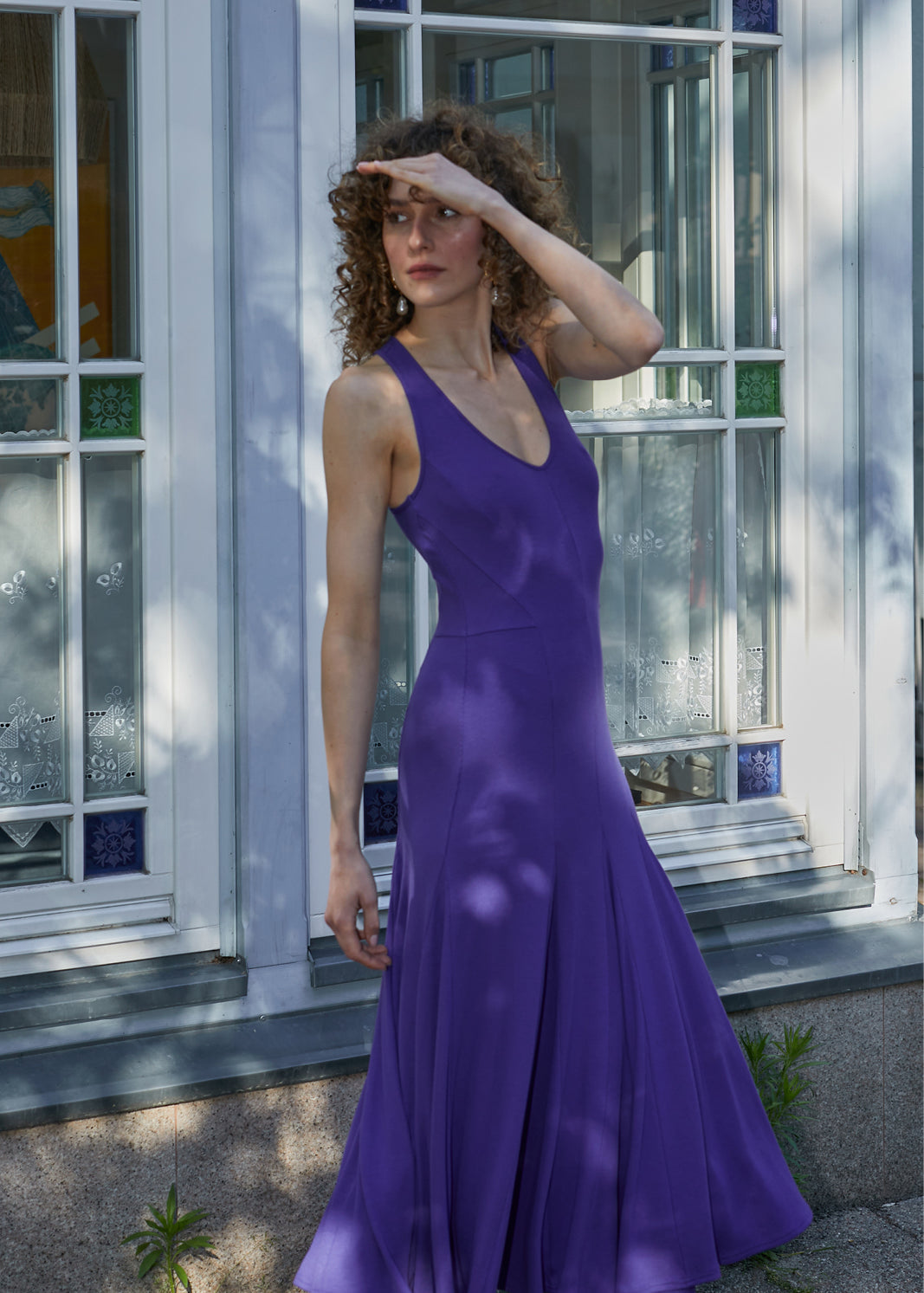 MILLION DOLLAR BABY chabrowy fiolet prążek