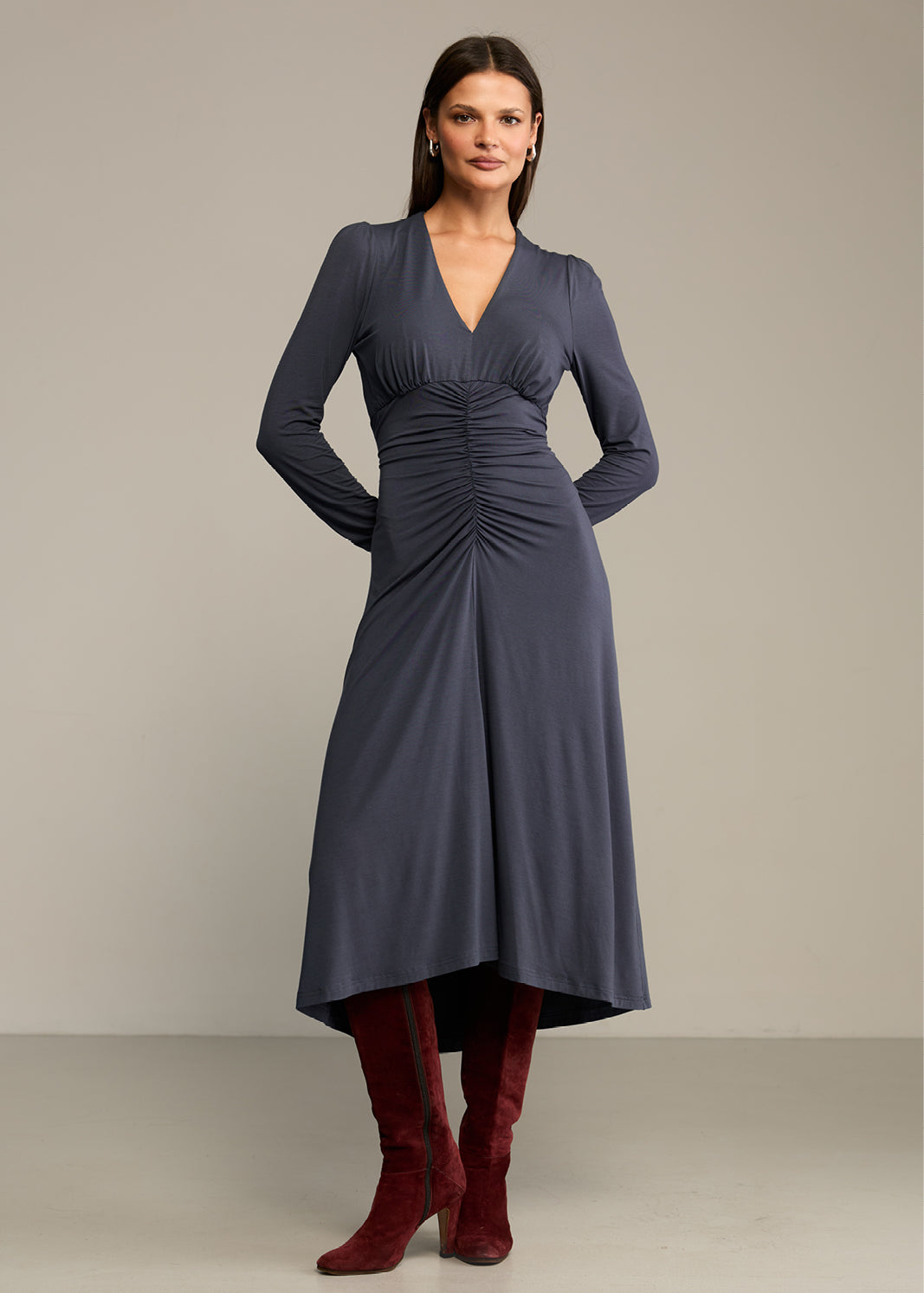 Sukienka MUSE dark petrol