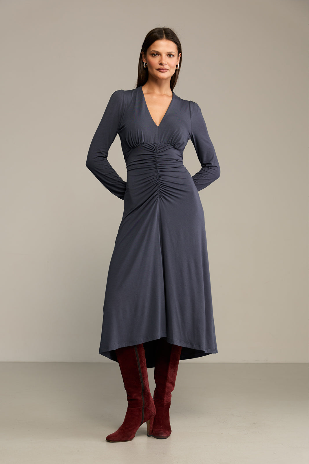 Sukienka MUSE dark petrol