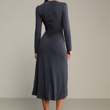 Sukienka MUSE dark petrol