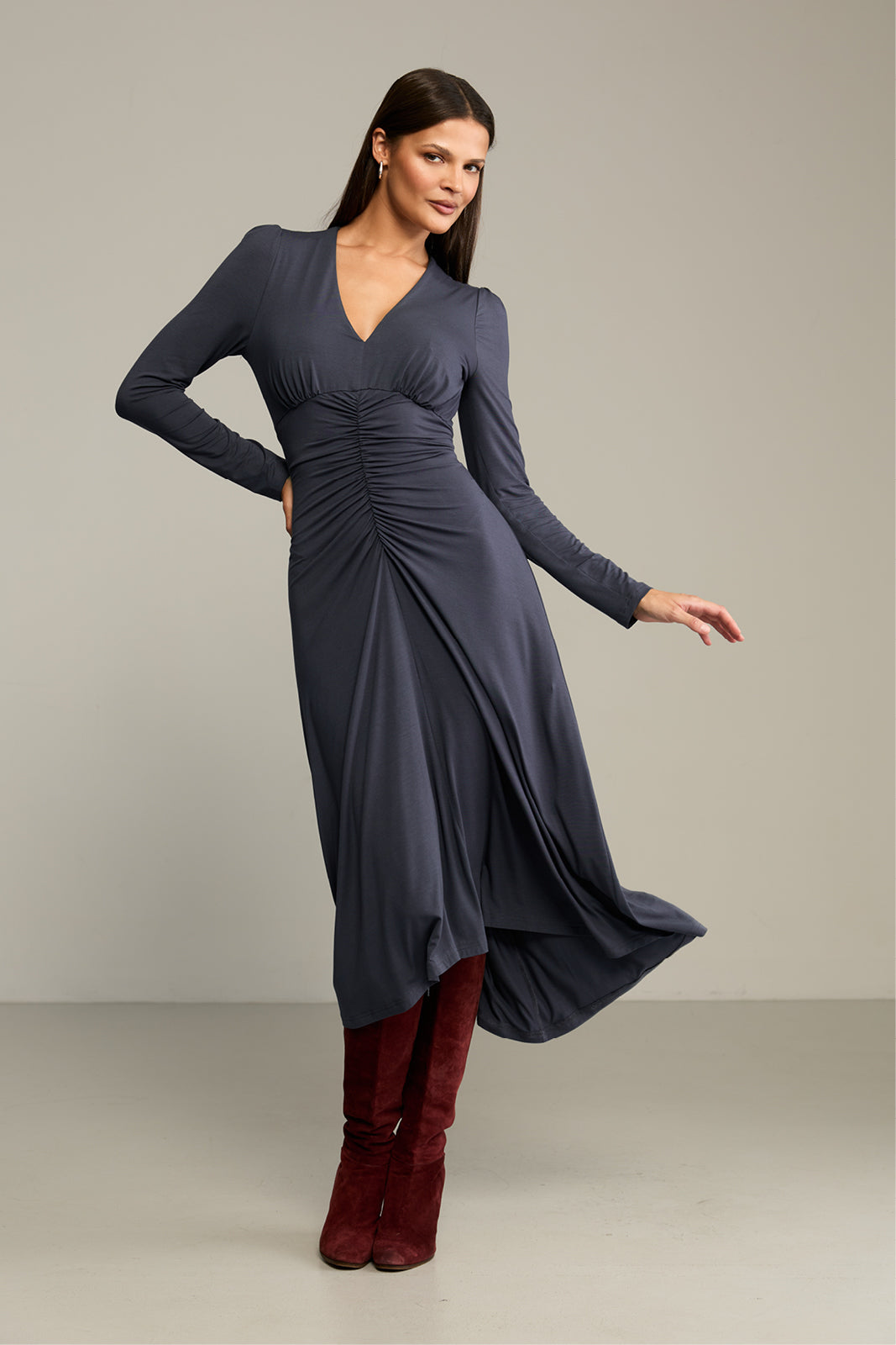 Sukienka MUSE dark petrol