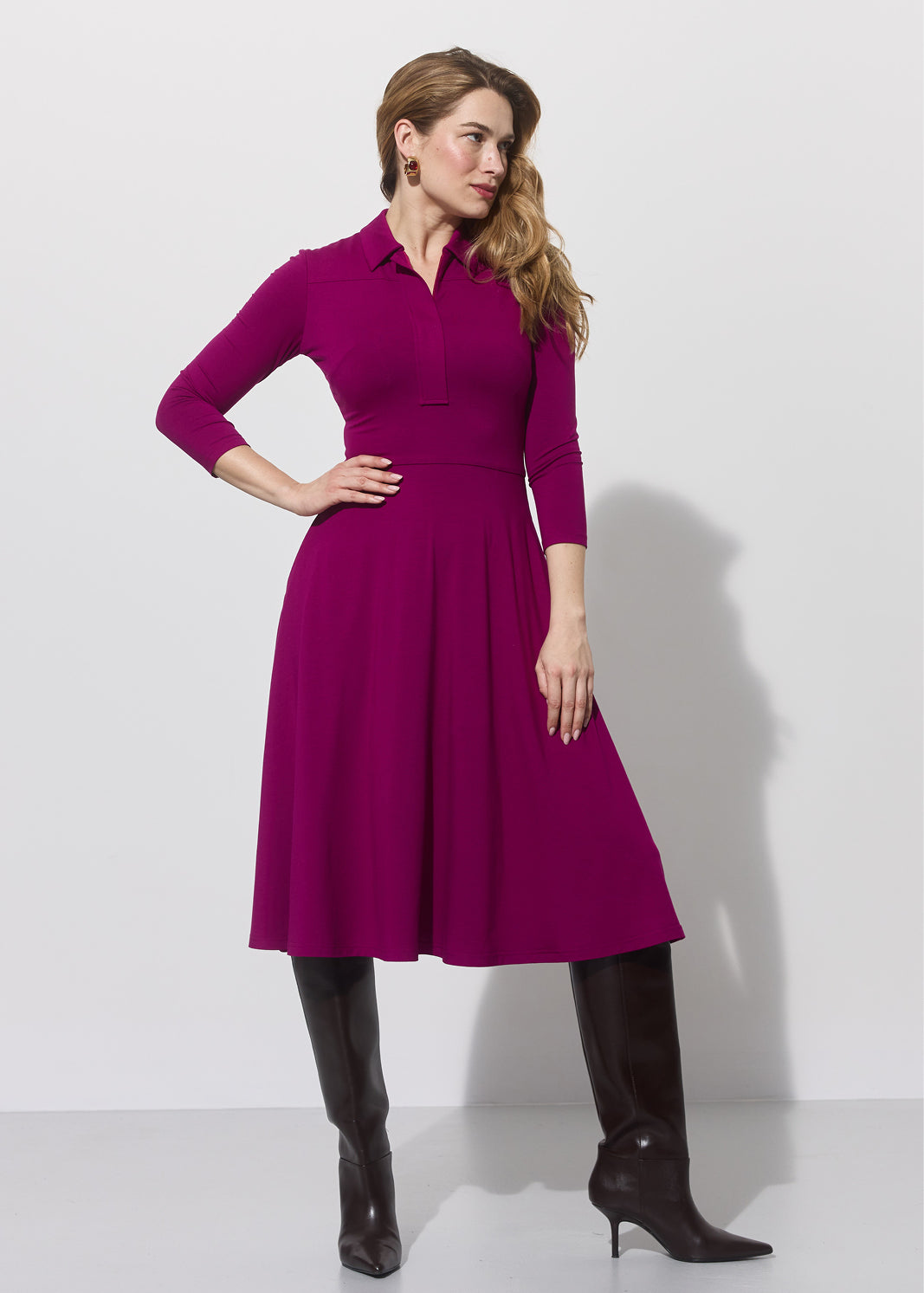 KINGA 175 cm<br>linergistka, modelka<br>sukienka S|#000000|#ffffff| 