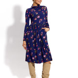 PARYŻANKA print risk'n'roses blue