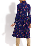 PARYŻANKA print risk'n'roses blue