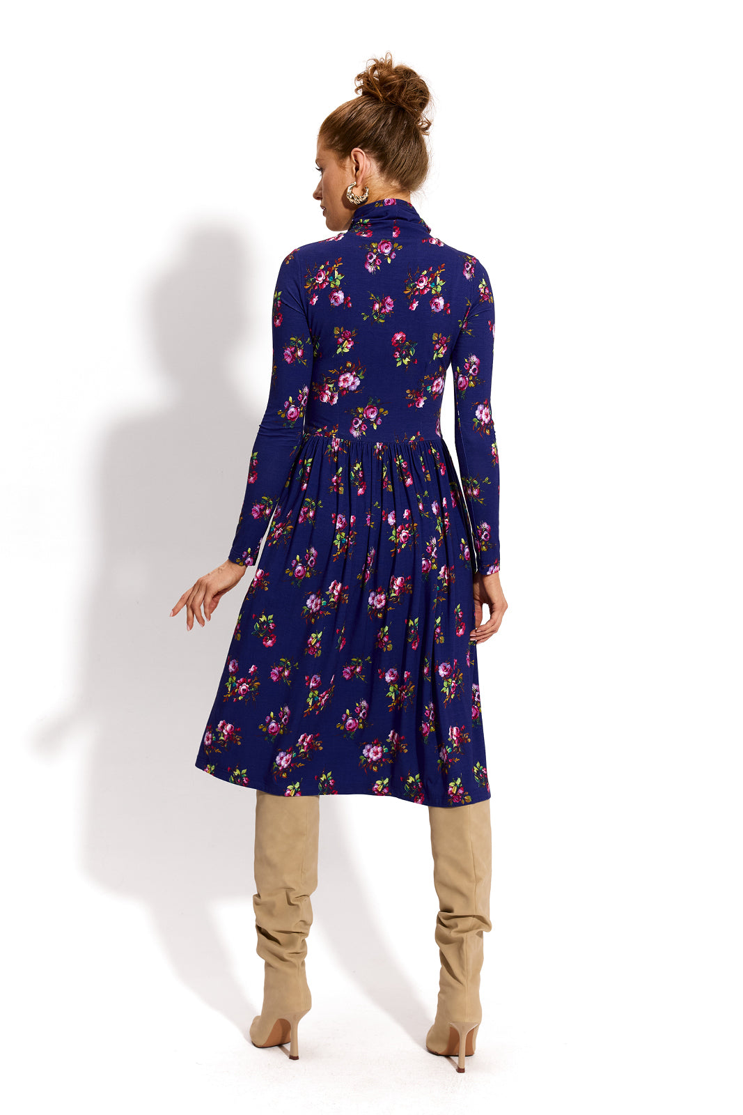 PARYŻANKA print risk'n'roses blue