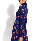 PARYŻANKA print risk'n'roses blue