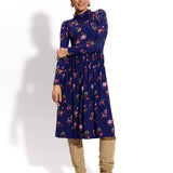 PARYŻANKA print risk'n'roses blue