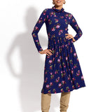 PARYŻANKA print risk'n'roses blue