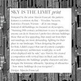 RISK AND THE CITY print sky is the limit