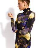 SKINCITY Z GOLFEM MAXI print Dreamworld złoty