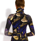 SKINCITY Z GOLFEM MAXI print Dreamworld złoty