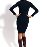 SPICE granatowy prążek