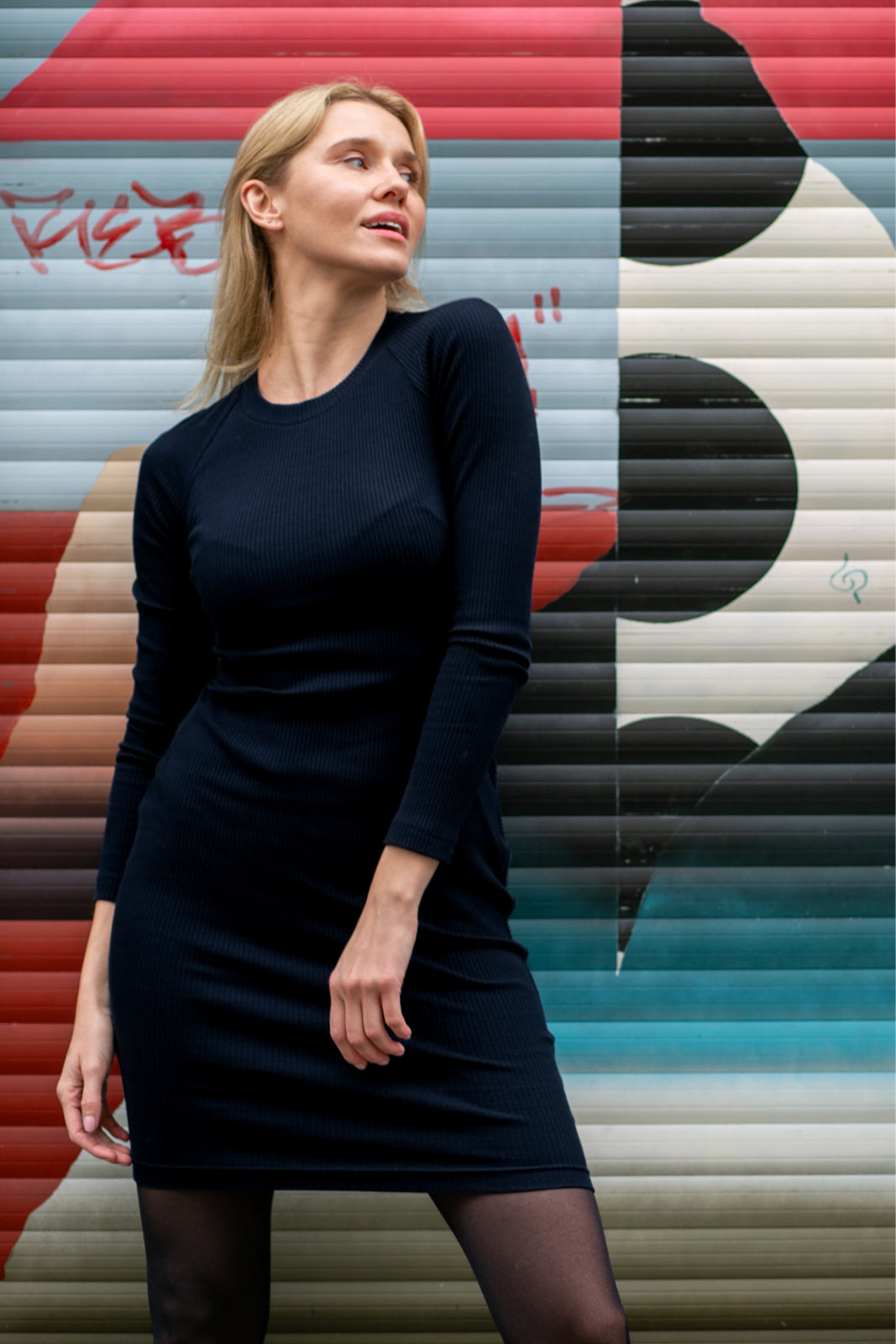 SPICE granatowy prążek