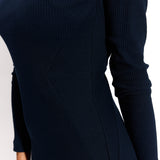 SPICE granatowy prążek