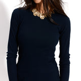 SPICE granatowy prążek