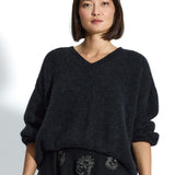 SWETER Z ALPAKI PREMIUM nearly black