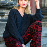 SWETER Z ALPAKI PREMIUM nearly black