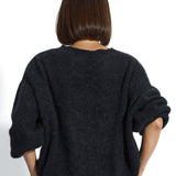 SWETER Z ALPAKI PREMIUM nearly black