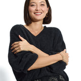 SWETER Z ALPAKI PREMIUM nearly black