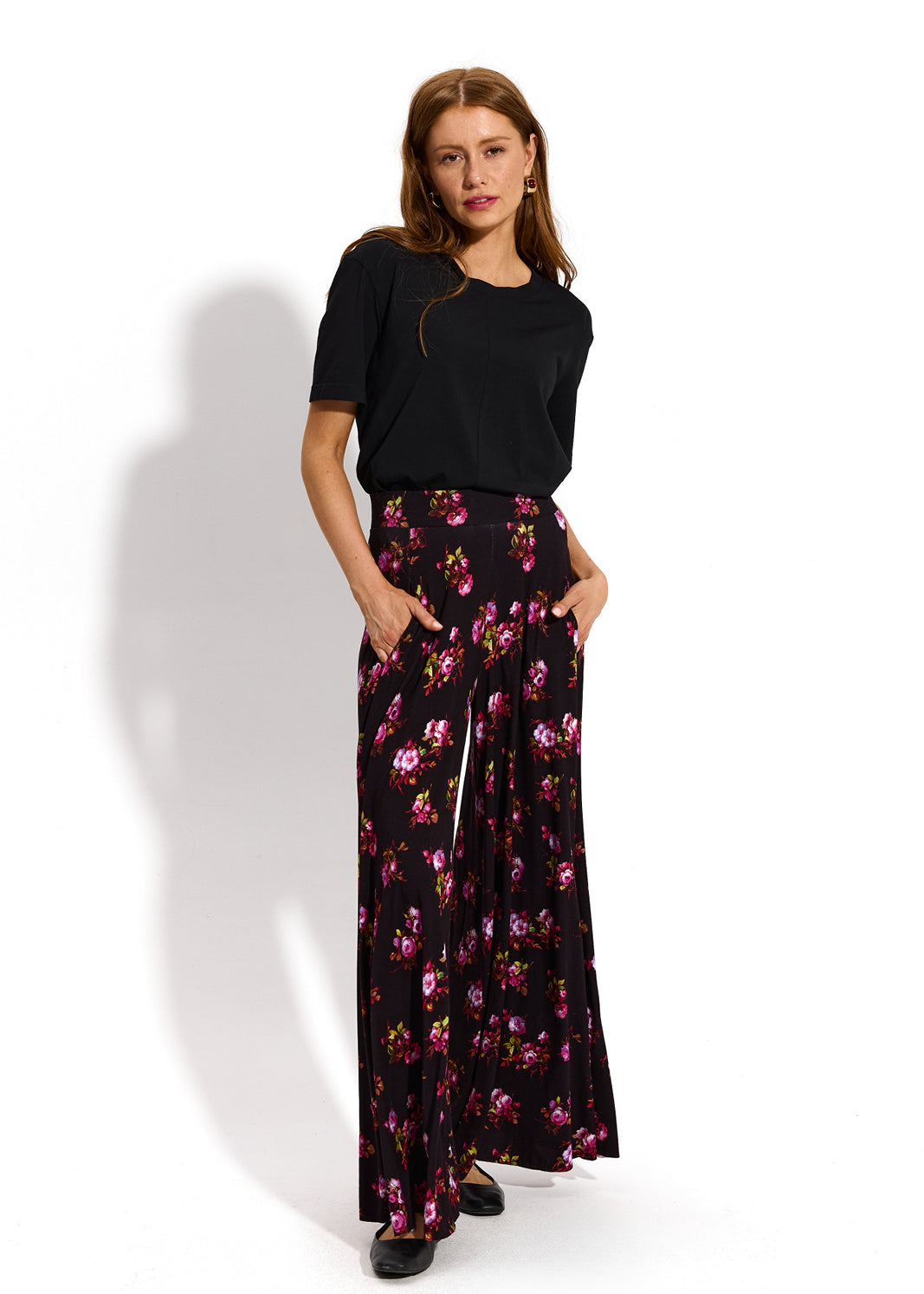 TISZERT BAWEŁNIANY czarny