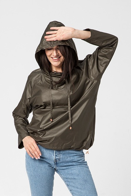 LADY IN RAIN khaki