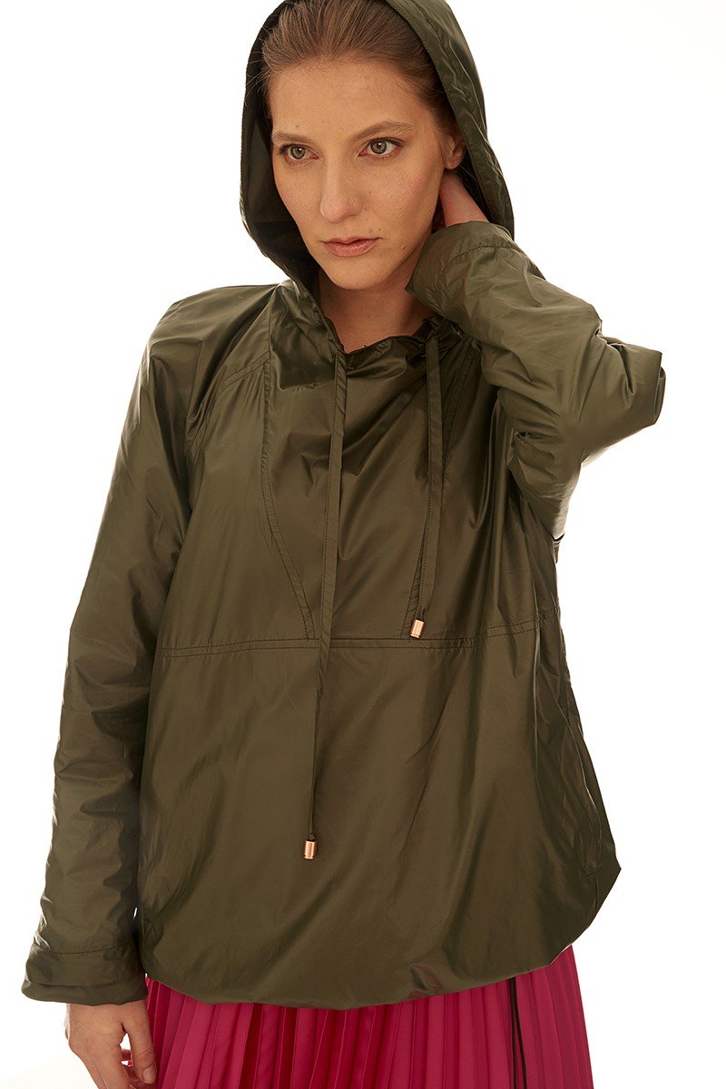 LADY IN RAIN khaki