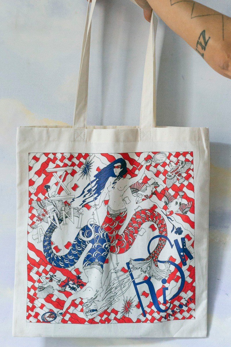 SYRENKI RISK BAG navy blue-red