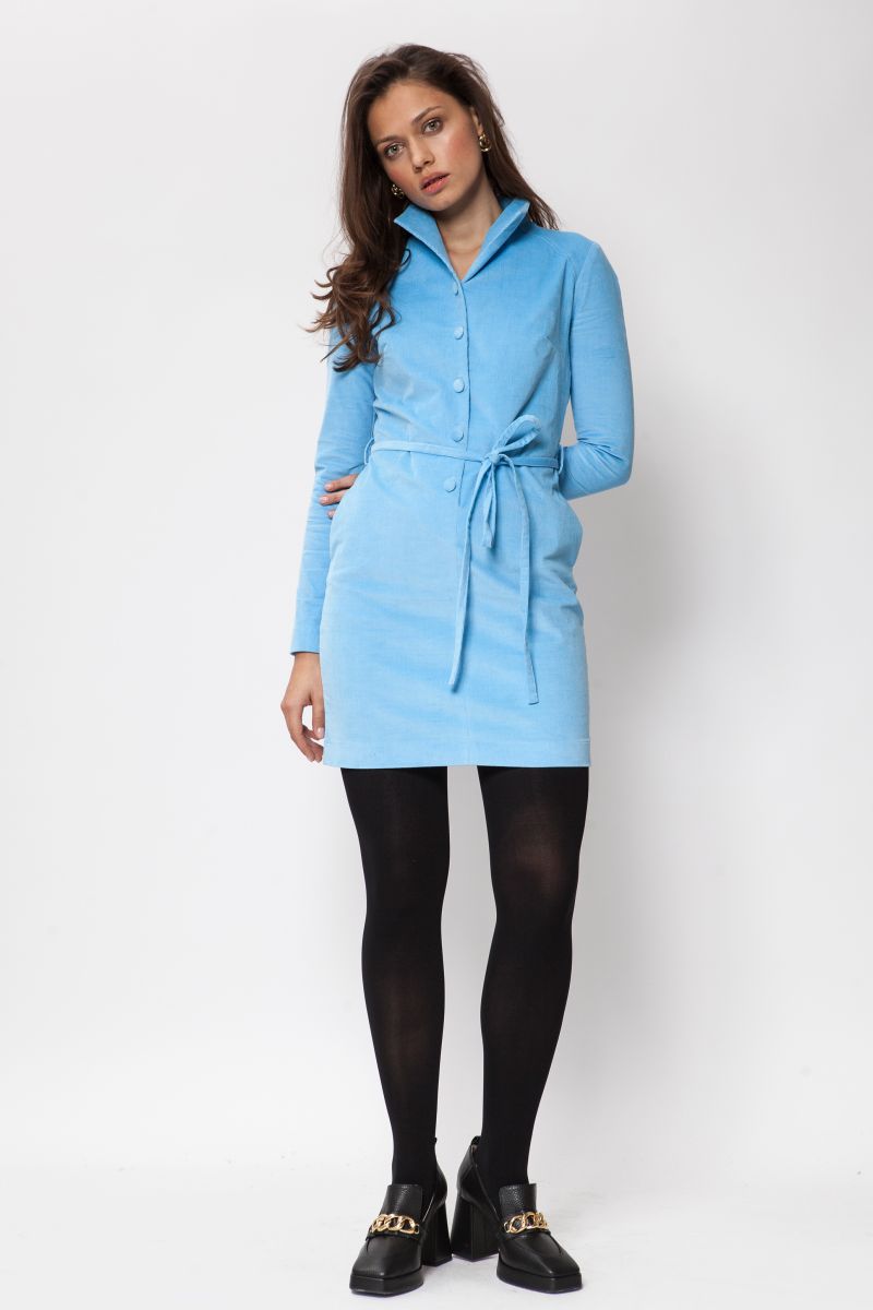 MRS. ROBINSON CORDUROY baby blue