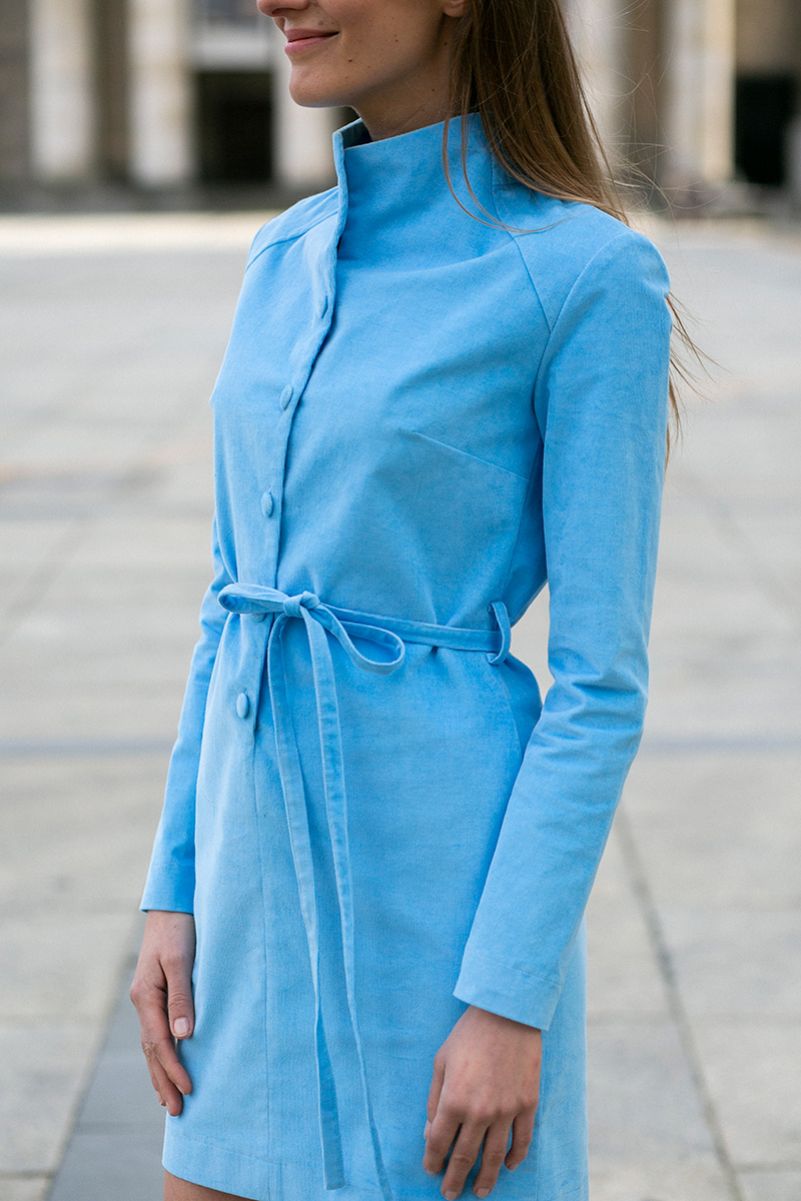 MRS. ROBINSON CORDUROY baby blue