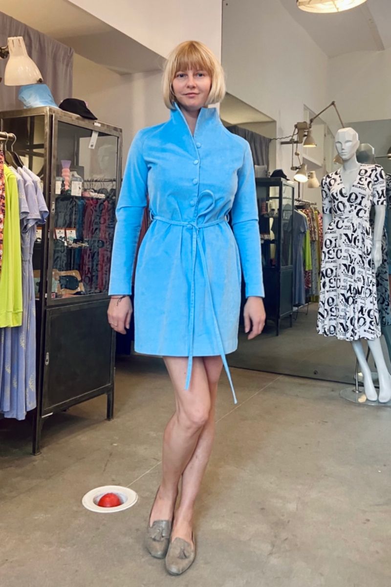 MRS. ROBINSON CORDUROY baby blue