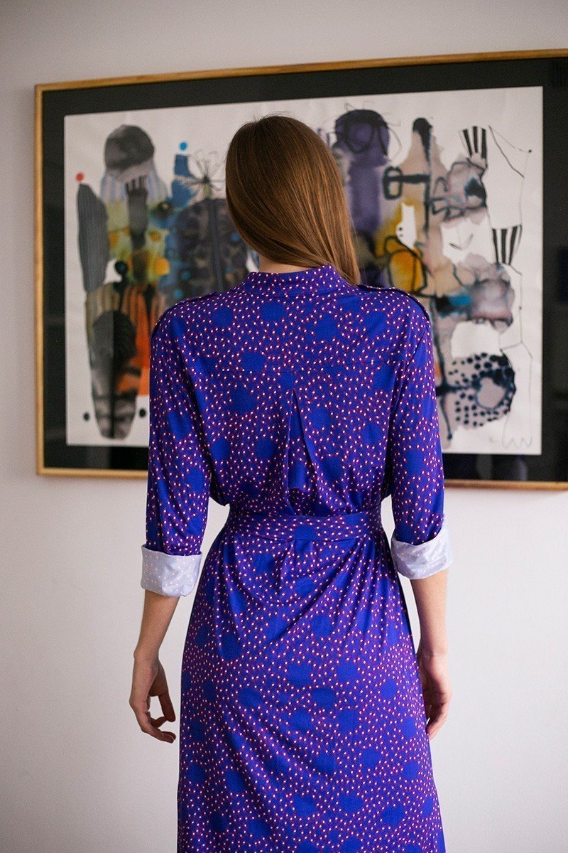 OFFICE QUEEN blue all eyes on you