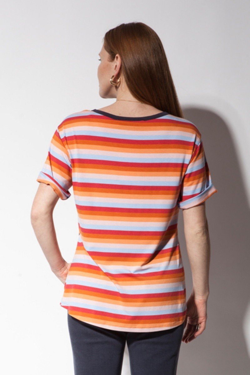 TEE-AMO seventies stripes