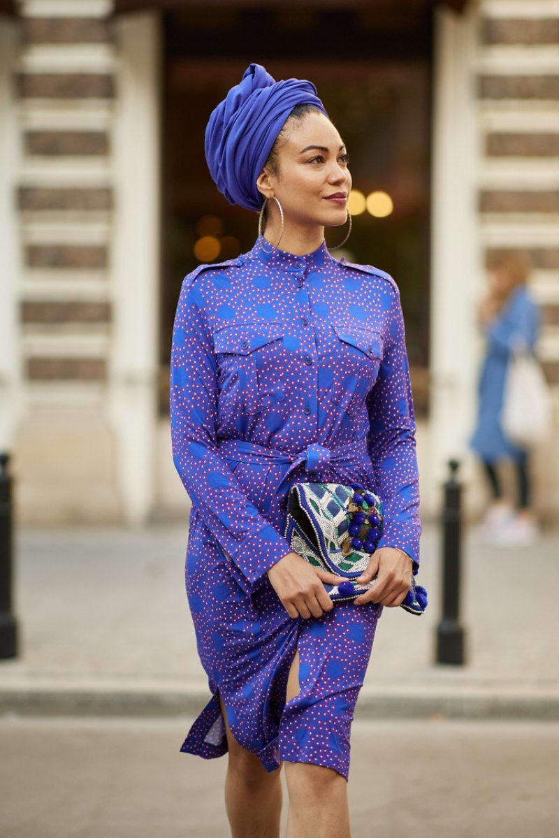 OFFICE QUEEN blue all eyes on you