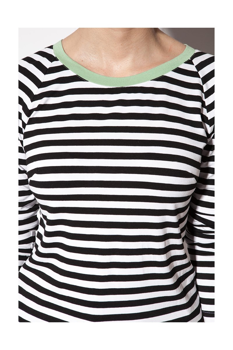 SAWA LONGSLEEVE black stripes