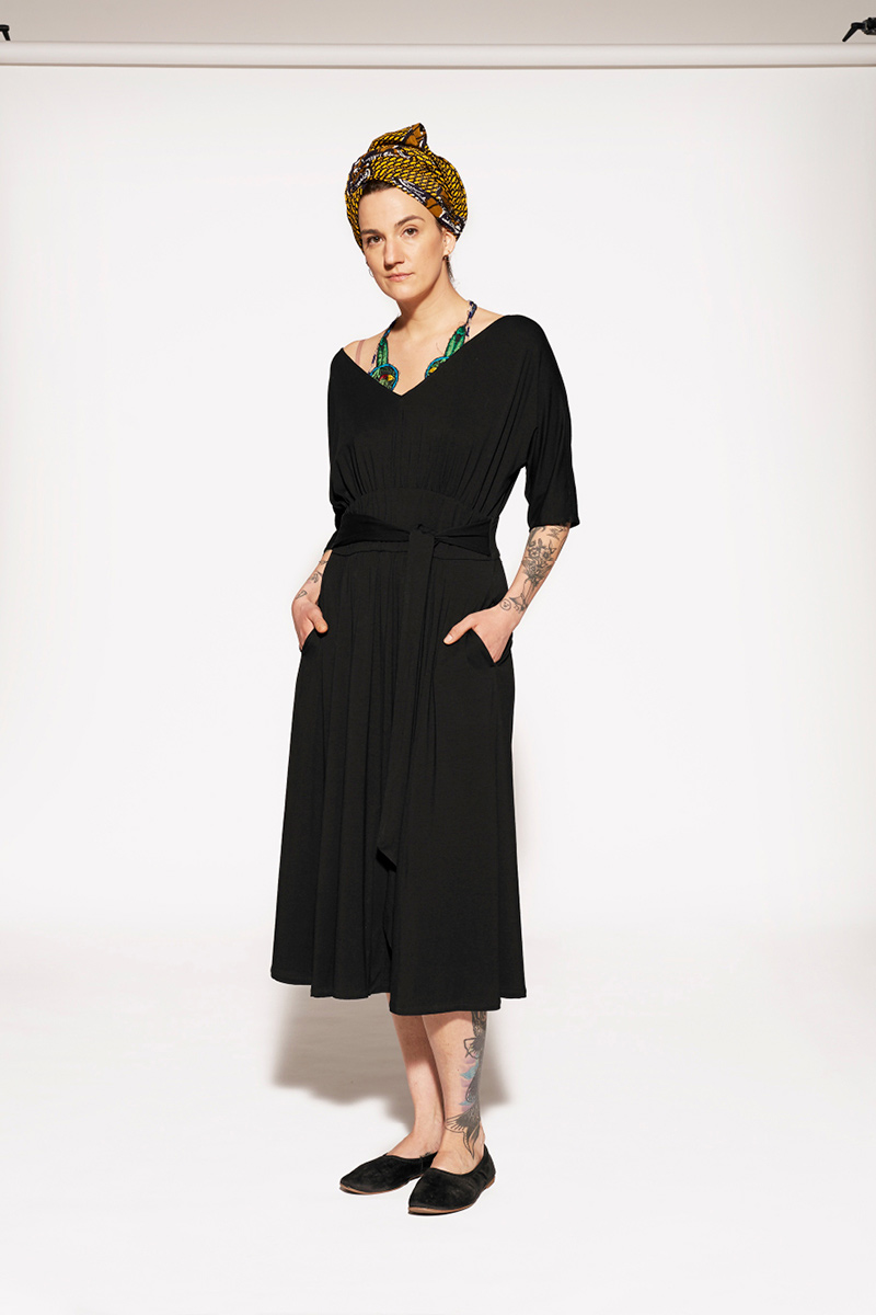 KIOTO DRESS black
