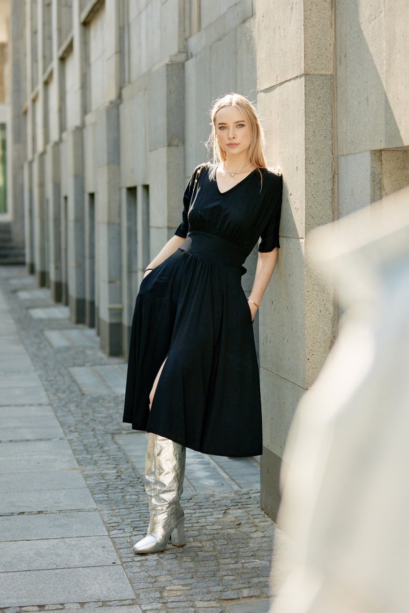 KIOTO DRESS black