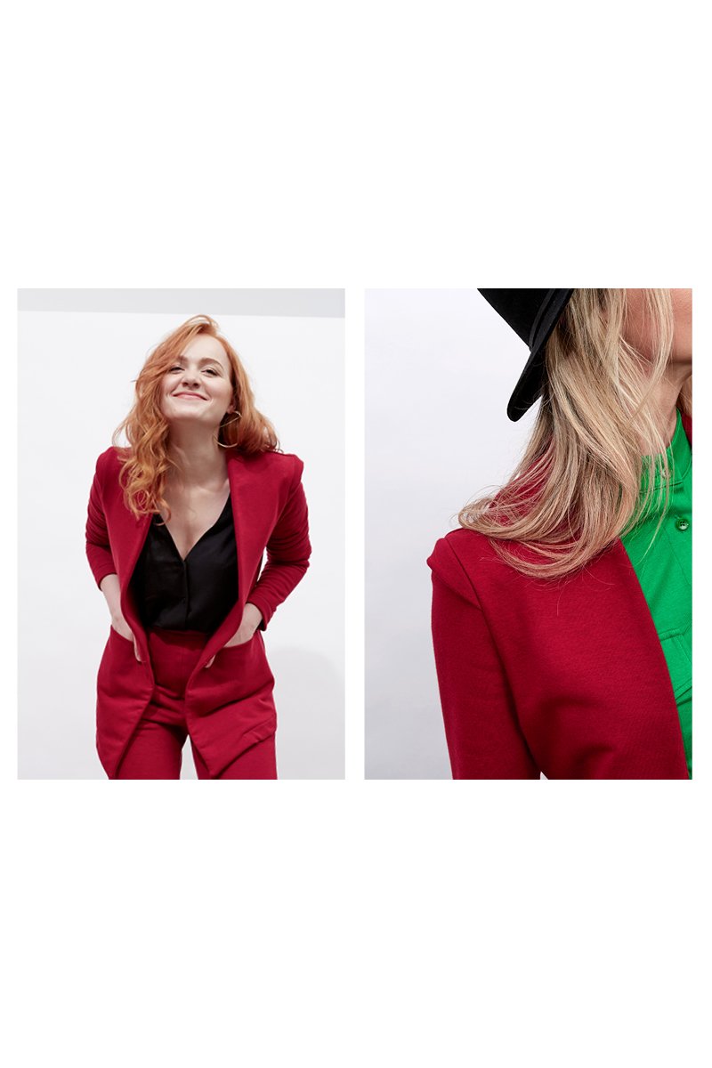 OPEN OFFICE deep red
