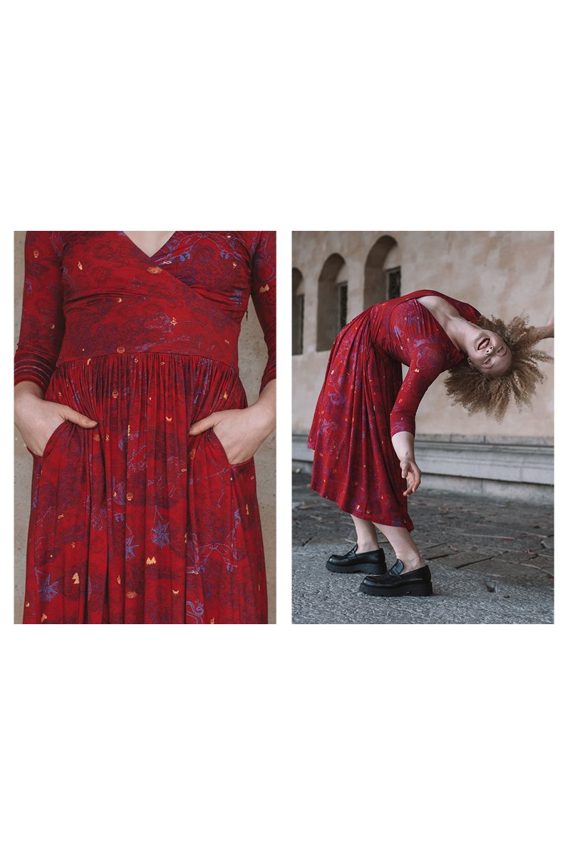 MASZ WIADOMOŚĆ print wish you luck red
