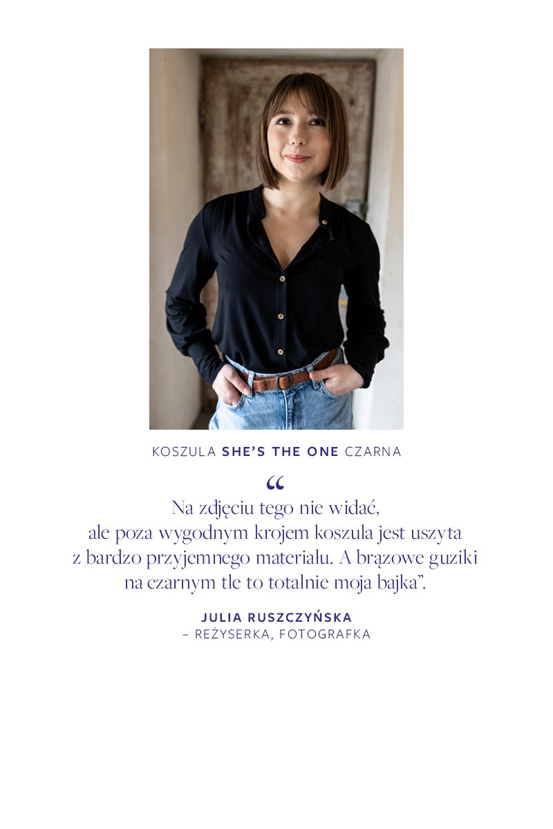 SHE'S THE ONE czarna