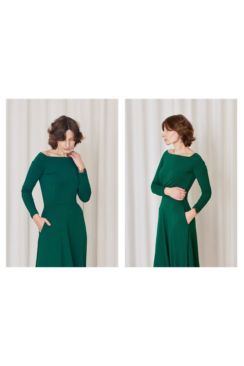 THE MOST BEAUTIFUL GIRL long sleeve stem green